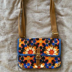 Fossil Keyper Mini Crossbody in Starburst
